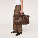 Fit Plaid Linen Shirt
